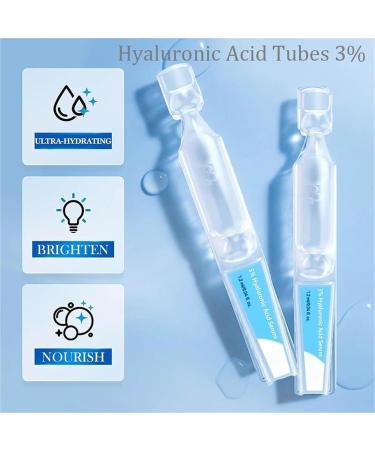Ultra-hydrating serum ampoules 3% Hyaluronic acid tubes Ultra-hydrating serum ampoules Single-use ultra-hydrating serum ampoules Ultra-hydrating serum 3% Ultra-hydrating serum ampoules - Buy Online on GoSupps.com