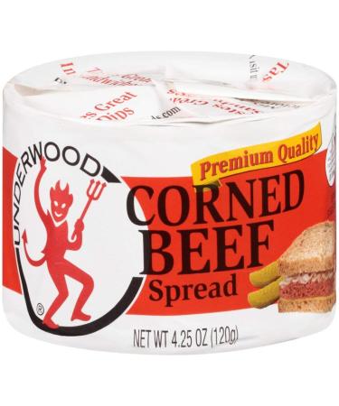 Underwood Corned Beef Spread, 4.25 Ounce (Pack of 12)