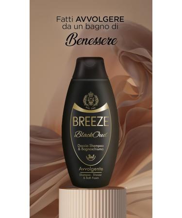 Breeze BREEZE | BlackOud Shower & Bubble Bath Shampoo 6 x 400 ml - Buy Online on GoSupps.com