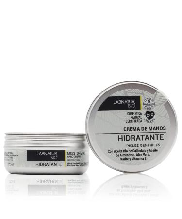 Moisturizing hand cream 50 ml Conn Calendula Almond Oil Aloe Vera Shea and Vitamin E. Sensitive skin for dry and cracked hands calms and donates moisture.Creme hands and