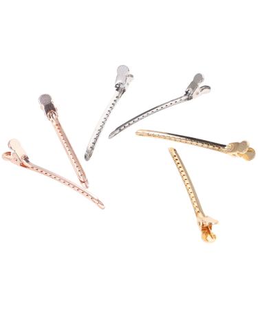 Beaupretty Metal Hair Clip clip alloy barrettes bill hairpins rustproof metal barrettes clip for women bill Plating Alloy supplies Miss Styling Hair Clips