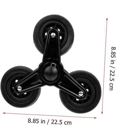SOLUSTRE 1 Pair Shopping Wheel Automotive Wheels Triangle Trolley Wheels Wheel for Cart To Rotate Truck Heavy - Buy Online on GoSupps.com