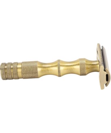 SYUULCOI Manual Beard Trimmer Double Replaceable Blades Prevent Slip Safe Men Beard Trimmer Tool for Home Travel - Buy Online on GoSupps.com