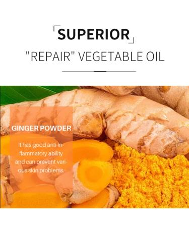 Turmeric Soap & Ginger Bar Soap - 2PCS Essential Oil Soap for Face & Body | Reduces Acne & Dark Spots Natural Cleansing - Buy Online on GoSupps.com