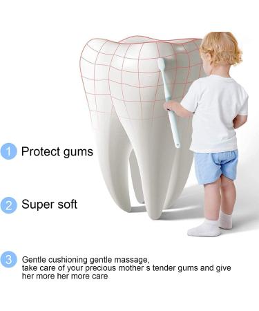 BREVI Premium Nano Toothbrush 4 Pack | Ultra-fine Soft Bristles for Sensitive Gums | Nordic-Inspired Design - Buy Online on GoSupps.com