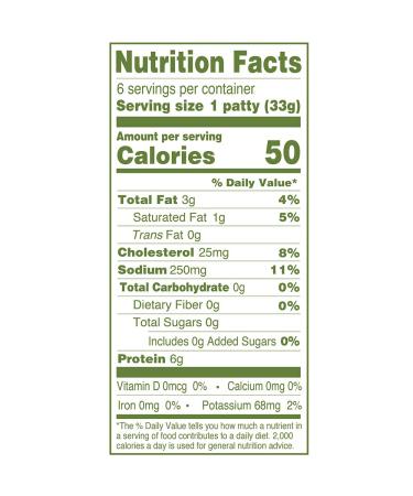Applegate Natural Turkey Breakfast Sausage Patties - 7oz (Frozen) - Buy Online on GoSupps.com