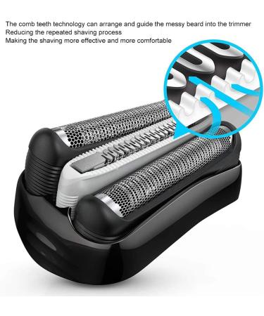 Replacement Head for Electric Shaver 32B - Compatible with Braun 3 Series 300S/301S/310S - Buy Online on GoSupps.com