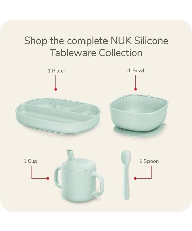 NUK Silicone Baby Straw Cup - BPA-Free Sippy Cup for Toddlers - Buy Online on GoSupps.com