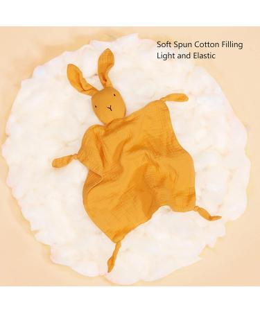 Buy Bunny Lovey Blanket | Yellow Bunny Comforter for Kids | Soft & Compact Baby Blanket - Buy Online on GoSupps.com