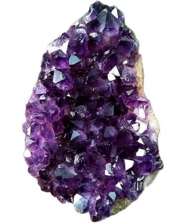 Natural Quartz Crystal Amethyst Cluster Druzy Geode Specimens Suitable for Home HOMEZHOU (Size : 550-600g) - Buy Online on GoSupps.com