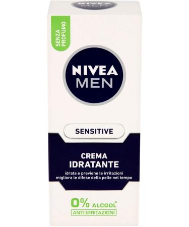 Nivea Men 88818 Sensitive Moisturizing Cream 75 ml Men's Shaving Product - Buy Online on GoSupps.com