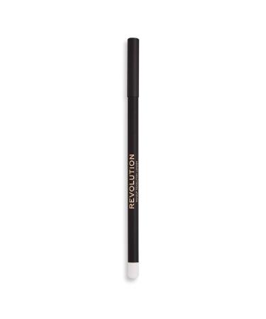 Makeup Revolution Eyeliner  Eyeliner Pencil  Highly Pigmented  Create Smokey Eye Looks  Vegan & Cruelty-Free  White  1.3g - Buy Online on GoSupps.com