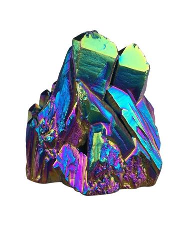 CIMWJOPS Quality Natural Quartz Rainbow Cluster VUG SpecimenGem Decoration