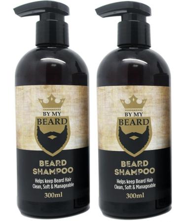 x2 By My Beard- Beard Shampoo Wash Men's Moustache Grooming Care Facial Hair