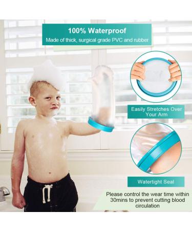 Waterproof Plaster Protection for Kids | Child Safe Cast Wrap for Shower & Injury - PVC (48cm) - Buy Online on GoSupps.com