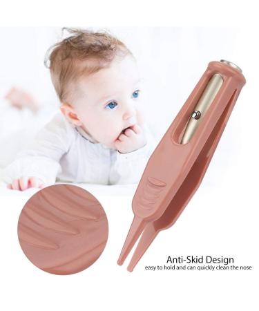 Baby Nose Tweezer with LED Light - Easy Booger Removal and Ear Cleaning Tool - Buy Online on GoSupps.com