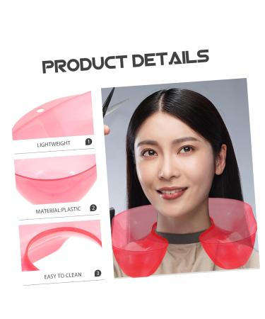 FRCOLOR Pink Neck Tray - Dyed & Ironed Shoulder Pads for Hair Washing Dyeing & Perming - Durable Plastic Tool for International Shipping - Buy Online on GoSupps.com