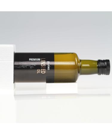 Linseed oil cold-pressed unrefined - Purillo (500 ml) - Buy Online on GoSupps.com