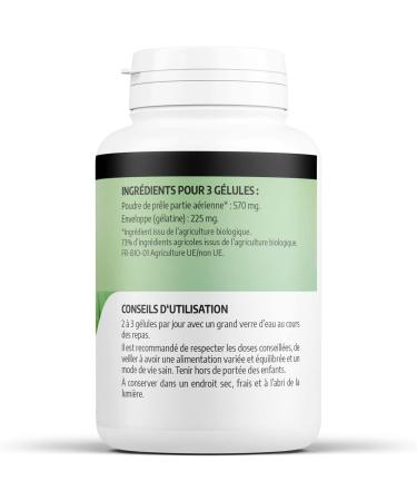 Organic Horsetail 190 mg - 200 capsules - Orgaliane - Buy Online on GoSupps.com