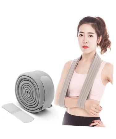Buy Mobestech Shoulder Immobilizer Sling - Medical Support Brace & Lifting Straps for Injury Recovery - Padded Arm Sling for Men Women & Children - Size 4 Grey - Buy Online on GoSupps.com