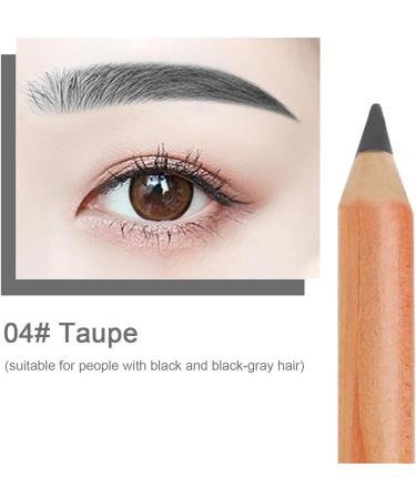Eyebrow - Double Ended Eyebrow Pencil Retractable Pencil Eye Brown Makeup Brow Stylist Definer for Women Taupe - Buy Online on GoSupps.com
