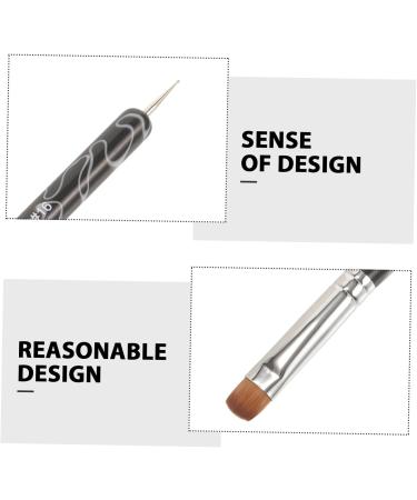 minkissy Manicure Tools Nail Brushes Nail Art Tools Nail Painting Brush Nail Pens Manicure Dotting Pen Manicure Pens Nail Gems Picking Pen Brush for Nail Semicircle Painting Pen - Buy Online on GoSupps.com