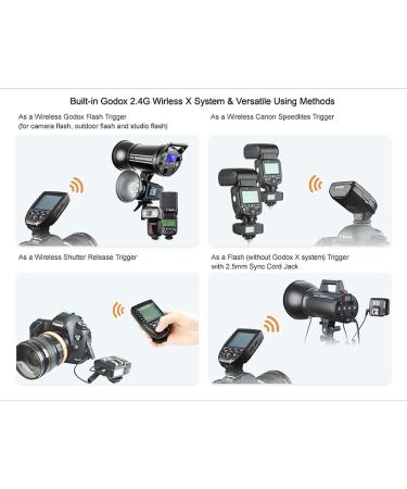 Godox Xpro-C TTL Wireless Flash Trigger for Canon - 1/8000s HSS, TTL/Manual, Large Screen, 5 Group Buttons - Buy Online on GoSupps.com