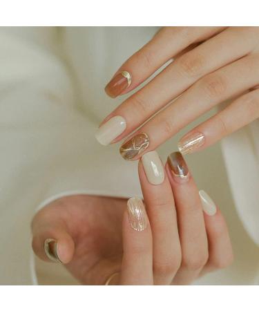 Zinipin Gellight Semi-Cured Gel Nail Strips | 36 Nail Wraps | Includes Nail Wipes Cuticle Stick & Nail File (Tempo Primo) - Buy Online on GoSupps.com