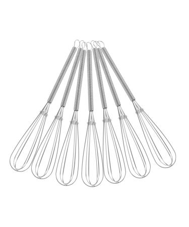 LIFKOME 7 pi ces Lot de Manuels Acier Inoxydable pour M lange de Cr me Colorante et Teinture Capillaire Mini Batteurs Multifonctions pour Salon et Cuisine Nettoyage Facile et Confort