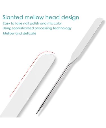 Korean Stainless Steel Makeup Spatula & Palette Set - Professional Liquid Foundation Tool - Buy Online on GoSupps.com