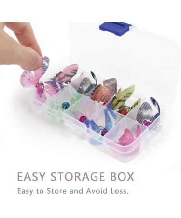 Shop Songway 10-Piece Butterfly Cat Toys - Interactive Replacement Pendants with Bells for Kittens & Cats - Buy Online on GoSupps.com