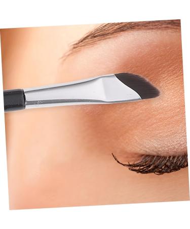 PLAFOPE 1 Set Angled Concealer Brush Eyeliner Angled Eyebrow Brush Makeup Brush Eye Brush Tool Wood Black - Buy Online on GoSupps.com