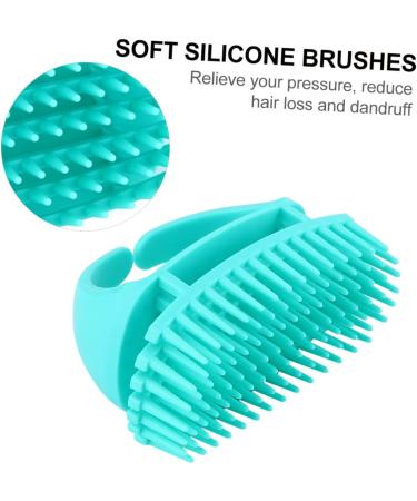 Tovinanna 6-Piece Shampoo Brush Set | Scalp Massager for Curly Hair | Men & Women Hair Care | Boost Lather & Cleanse - Buy Online on GoSupps.com