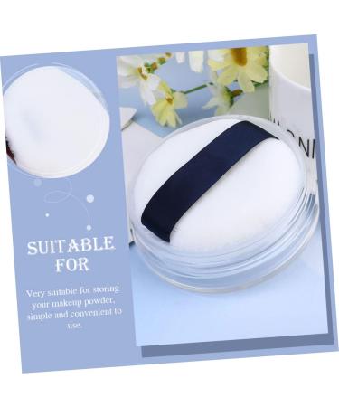 Ipetboom 1 Set Powder Box Empty Makeup Face Puff Loose Powder Holder Portable Honey Powder Puff Miss - Buy Online on GoSupps.com