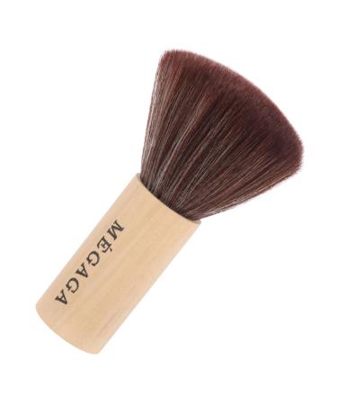 minkissy Record Cleaning Brush Face Makeup Foundation Makeup Make up Blending Highlighter Makeup Brush Face Wooden Handle Mix Miss Blush Brush