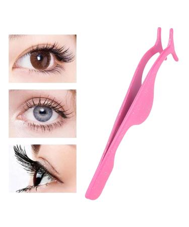 False Eyelashes Applicator Tool | Stainless Steel Tweezers Remover Clip for Makeup | Crystal Rose Eyelash Extension Aid for Women & Girls - Buy Online on GoSupps.com