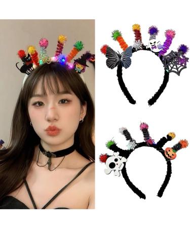 TQUXNGA Stem Halloween Headband Hairband Cosplay Costume Headpiece for All Age Festival Hair Decoration Witch - Buy Online on GoSupps.com