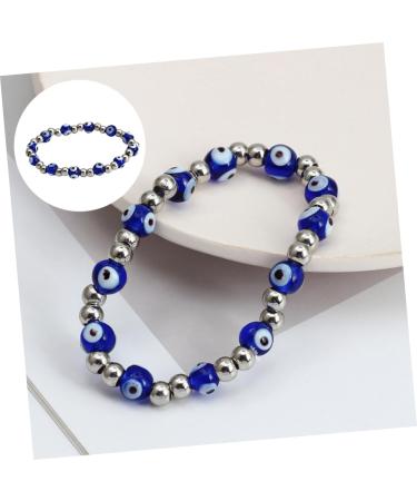 COHEALI Men s Bracelets 3pcs Devil Eyes Bracelet Men Bracelet Bracelets Beads Evil Eye Bracelet Rope Rosary Man Elastic As Shownx3pcs 18x0.8cmx3pcs - Buy Online on GoSupps.com