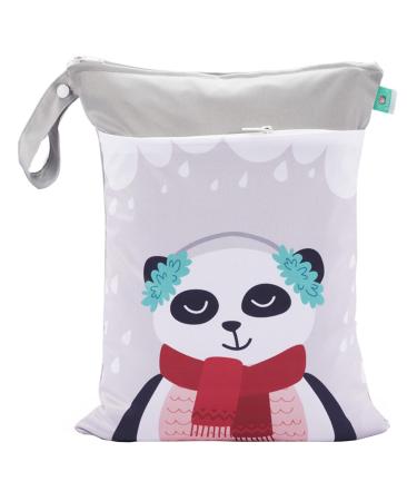 Seaur Naspasche Kita kindergarten large Dry Wet Bag Baby diaper bag for on the way waterproof wet bag washable reusable Organizer bag travel sport pool - 1 piece 30 * 40cm a05 1 piece 30 * 40cm