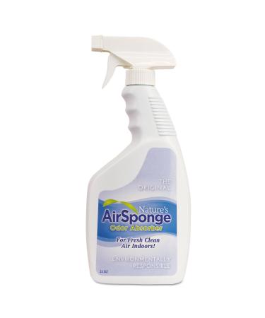 Sponge Odor Absorber Spray Fragrance Free 22 Oz Spray Bottle 12/Carton
