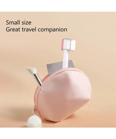 Double Sided Face Brush | Soft Ergonomic Long Handle Exfoliator | Reduce Excess Oil & Improve Skin Health - Buy Online on GoSupps.com