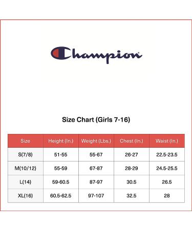 Champion Girls Heritage Short Sleeve Logo Tee - Large (Light Sea Green) - Buy Online on GoSupps.com