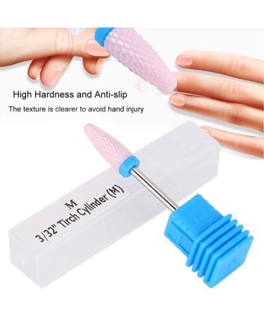 Pink Drill Bits for Nails Not Slip Gel Nail Drill Bits Ceramic for Nails (22ST) - Buy Online on GoSupps.com