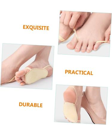 FOMIYES 2 Pairs High Heel Forefoot Pads - Comfortable Metatarsal Shoe Inserts for Foot Pain Relief - Perfect High Heel Accessories - Buy Online on GoSupps.com