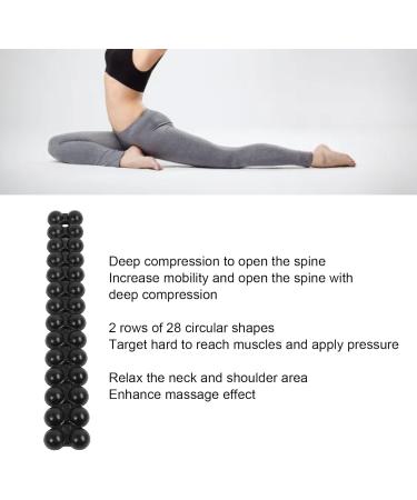 Buy Pilates Back Massager - Double-Sided Point Massager for Effective Relaxation | Ideal for Home & Studio (Black) - International Shipping - Buy Online on GoSupps.com