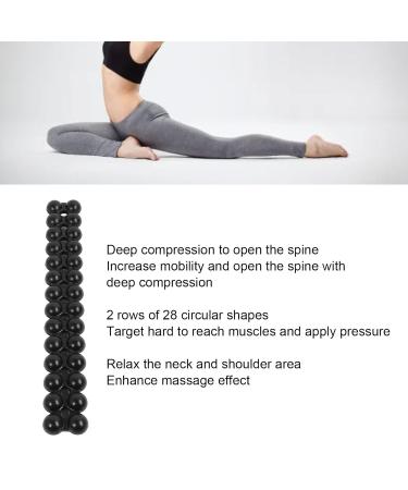 Pilates Back Stretcher Relax Device Massager Black Flexible for Caterpillar Muscle Back Braces - Buy Online on GoSupps.com