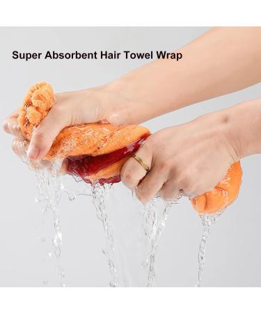 Super Absorbent Hair Towel Wrap for Quick Drying | Ideal for Long & Thick Hair - Fast International Shipping - Buy Online on GoSupps.com