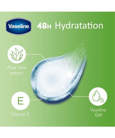 Vaseline Lip Therapy Aloe Vera | Tinted Lip Balm | Lipstick with Aloe Vera and Vitamin E (Aloe Vera 1 x 4.8g) - Buy Online on GoSupps.com