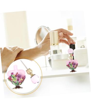 Perfume Bottle Miniature Decoration Purple Home Decor Perfume for Men Aroma Bottle Made of Glass Bottle for Essential Oil Old Fashioned Container Egypt Aromatherapy Bottle - Buy Online on GoSupps.com