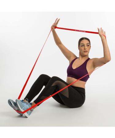 High-Quality Resistance Bands for Men & Women - Pull Up & Loop Bands for Stretching Powerlifting Yoga & Pilates | Perfect for Resistance Training (Red - Buy Online on GoSupps.com